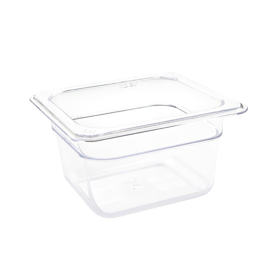 Vogue Polycarbonate 1/6 Gastronorm Container product image