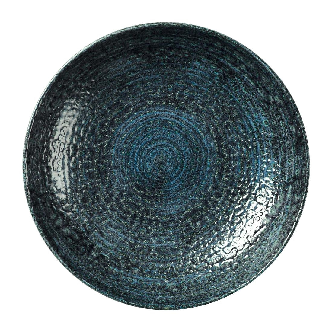 Churchill Homespun Chroma Blue Coupe Bowl product image