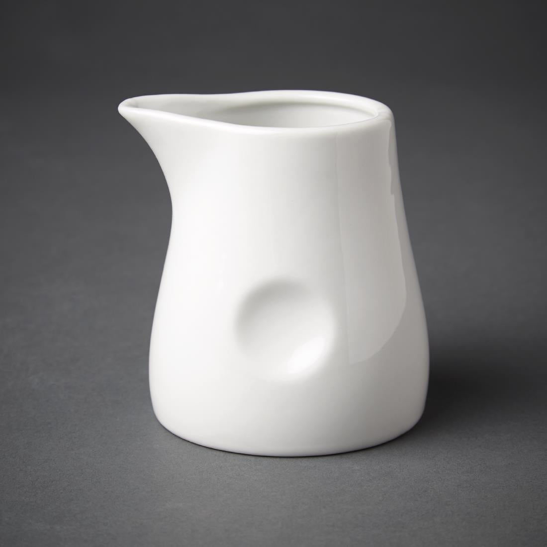 Olympia Whiteware Dimpled Milk Jugs 170ml product image