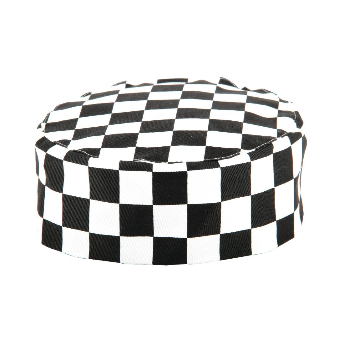 Whites Chefs Skull Cap Big Black and White product image