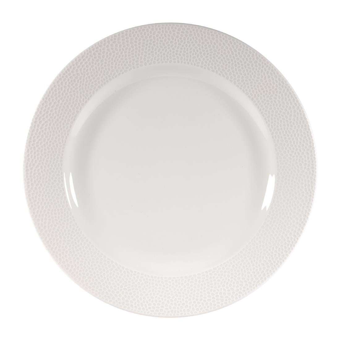 Churchill Isla Footed Plate White 276mm product image