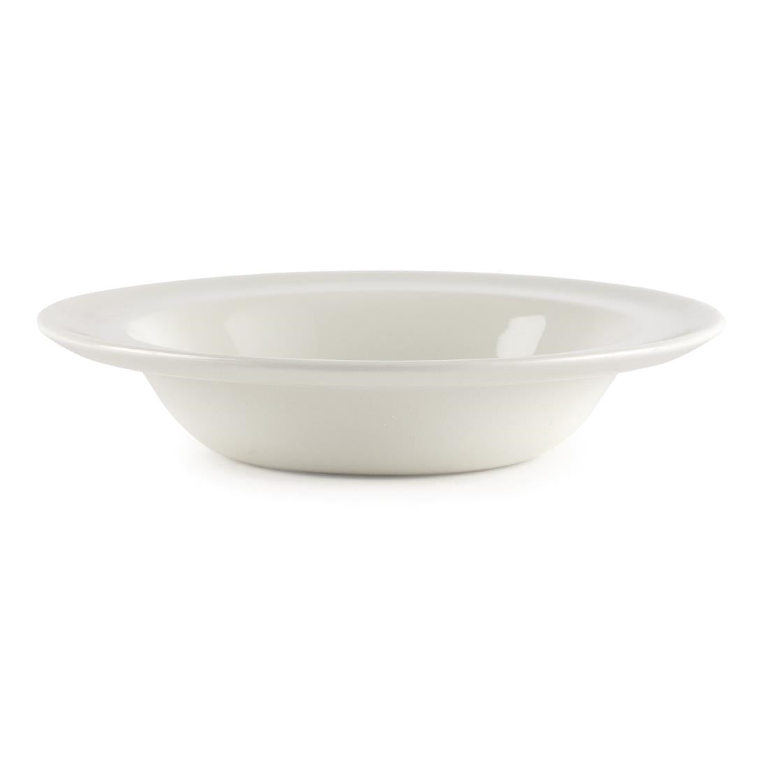 Churchill Plain Whiteware Pasta Plates 280mm product image