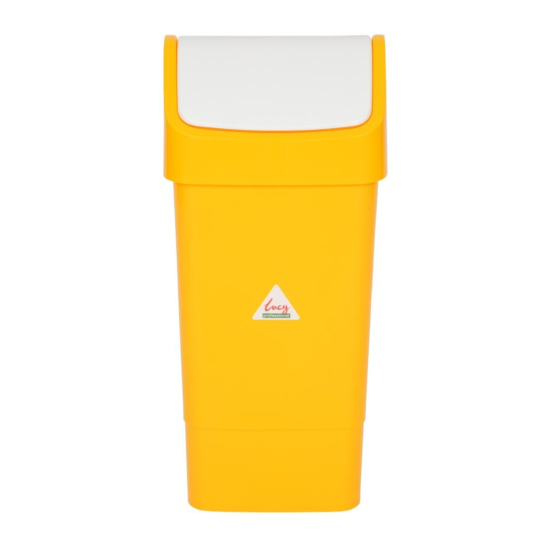 SYR Polypropylene Swing Bin Yellow 50Ltr product image