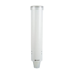 San Jamar C3165WH 16" White Medium Water Cup Dispenser - 64-83mm