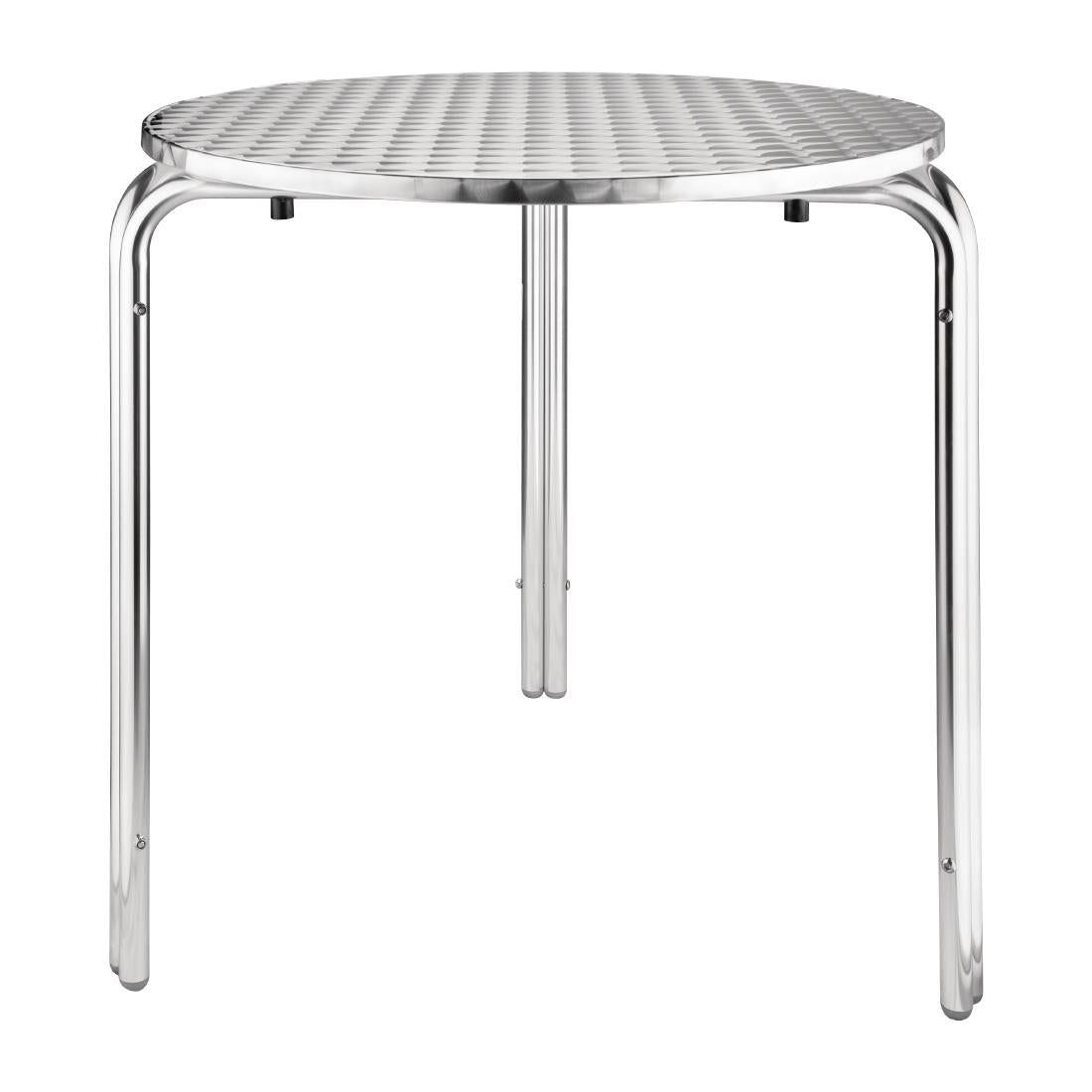 Bolero Round Stainless Steel Bistro Table product image