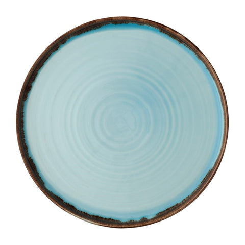 Dudson Harvest Walled Plates Turquoise 260mm (Pack of 6) product image