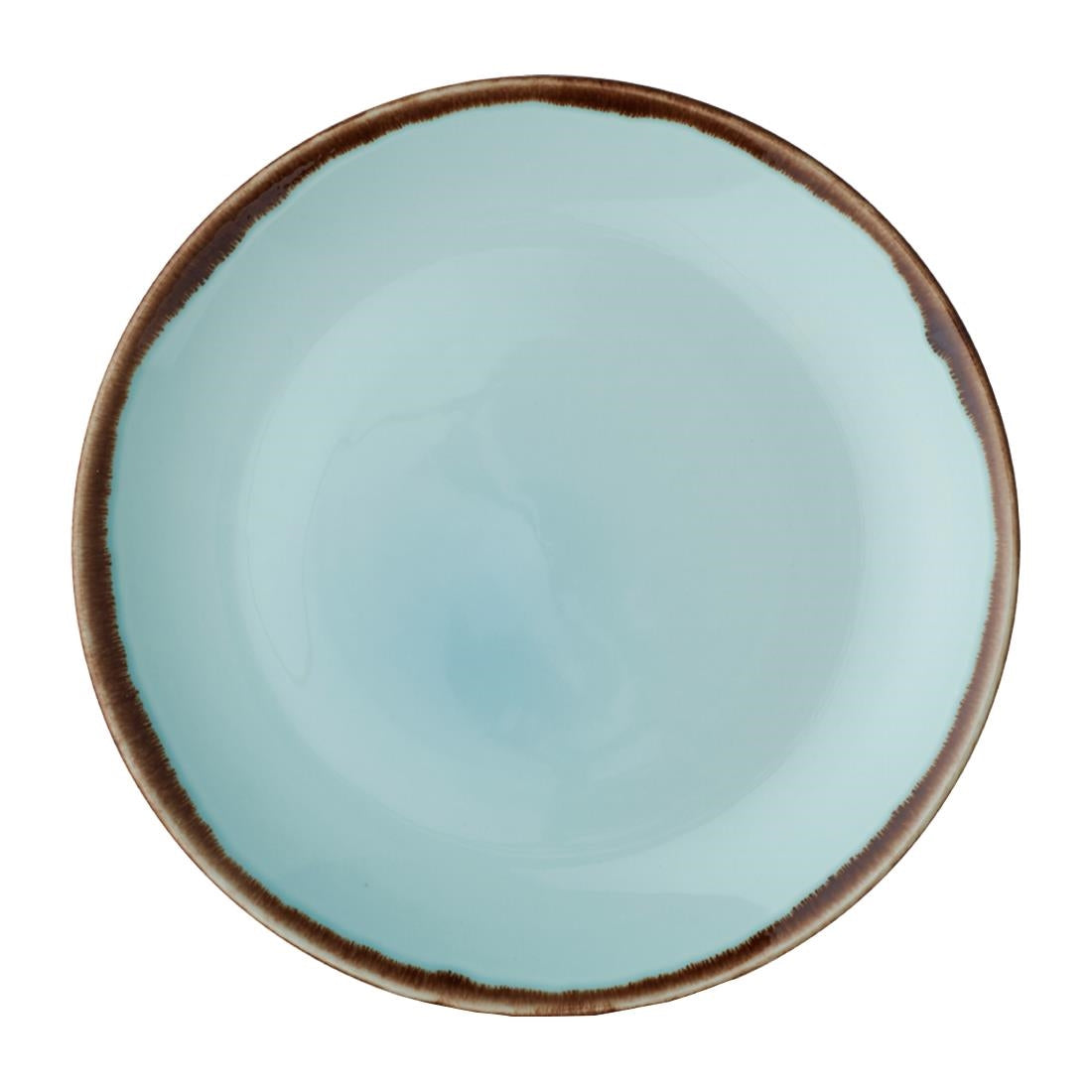 Dudson Harvest Coupe Plates Turquoise 260mm (Pack of 12) product image