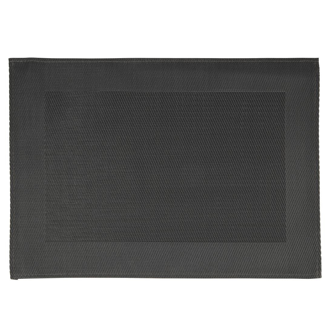 APS PVC Placemat Fine Band Frame Black product image