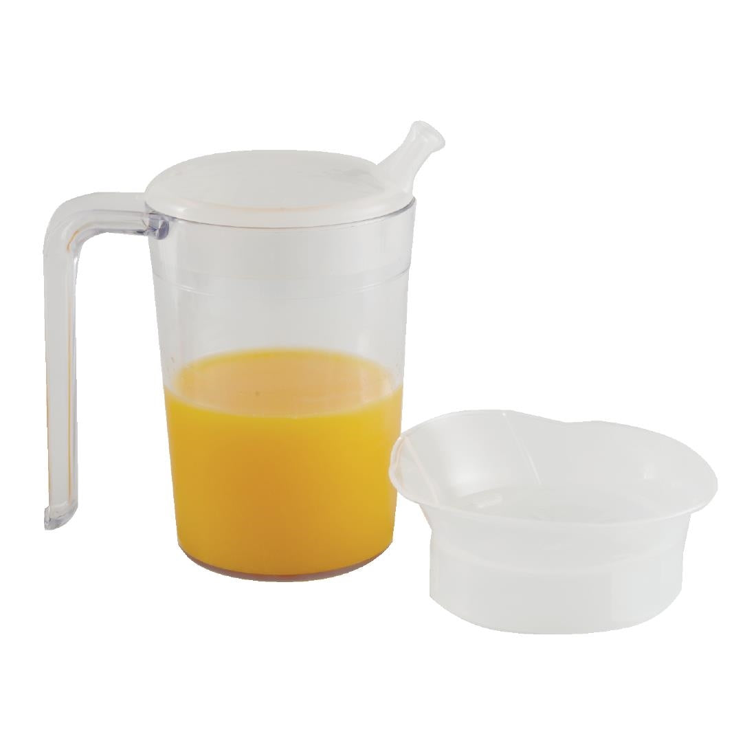 Clear Mug with Handle & 2 lids product image