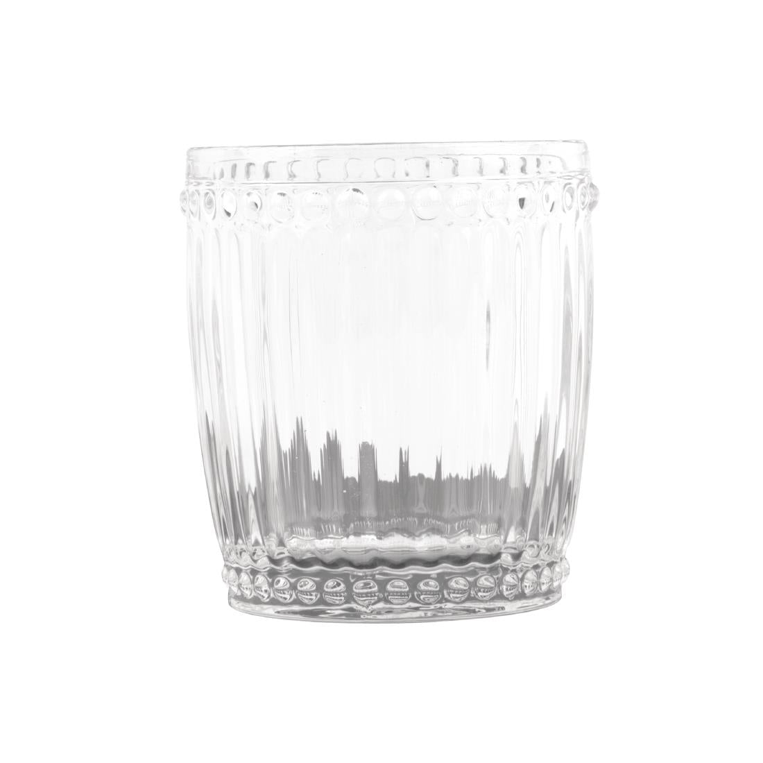 Olympia Baroque Whiskey Glasses Clear 325ml product image