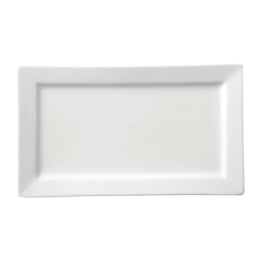 Utopia Titan Rectangular Plates White 180mm x product image