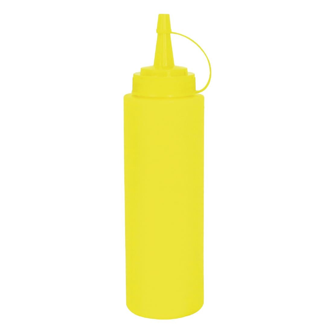 Vogue Yellow Squeeze Sauce Bottle 35oz product image
