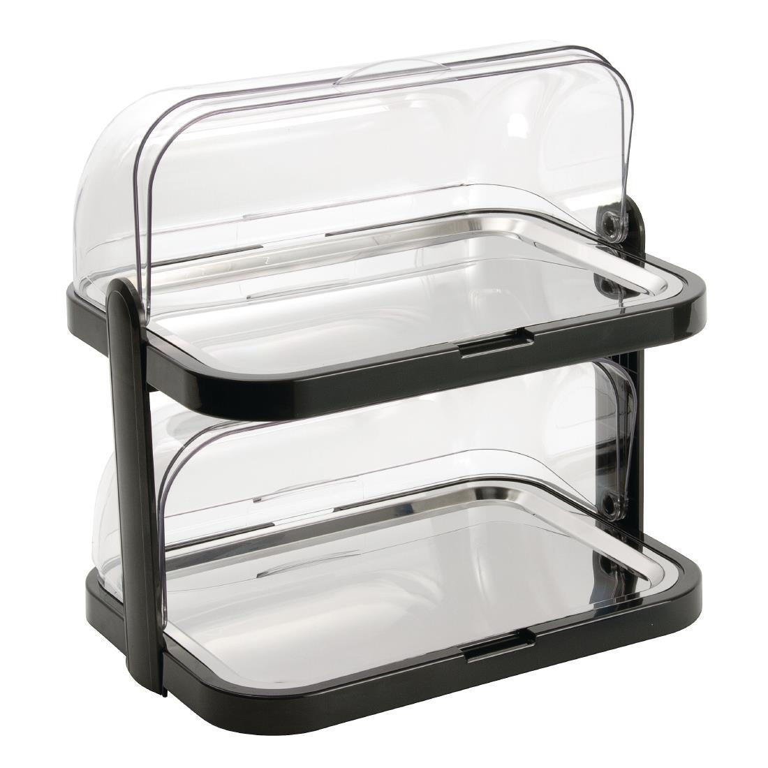 APS Roll Top Cool Display Tray Double Deck product image