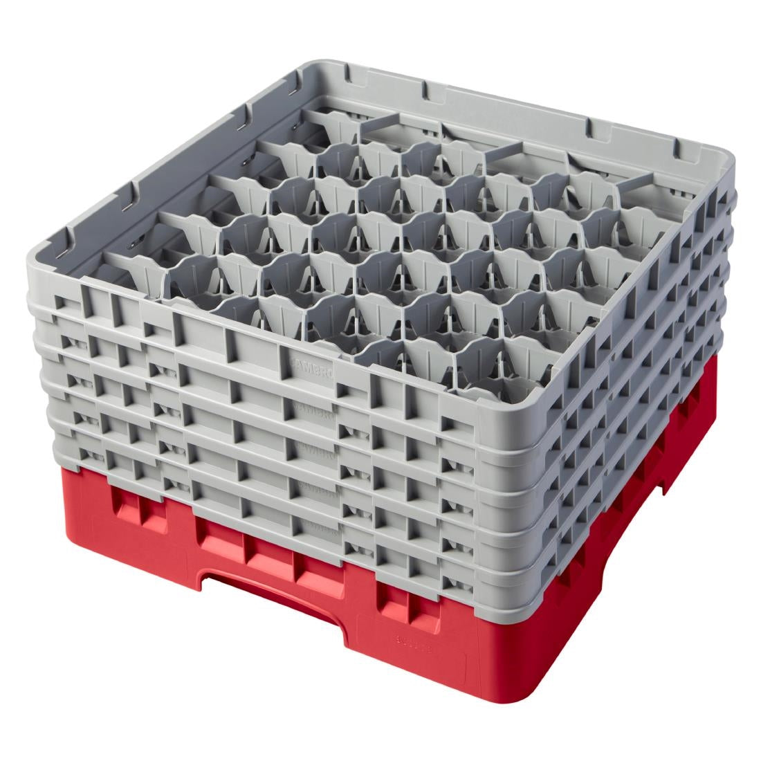 Cambro Camrack Red 30 Compartments Max Glass product image