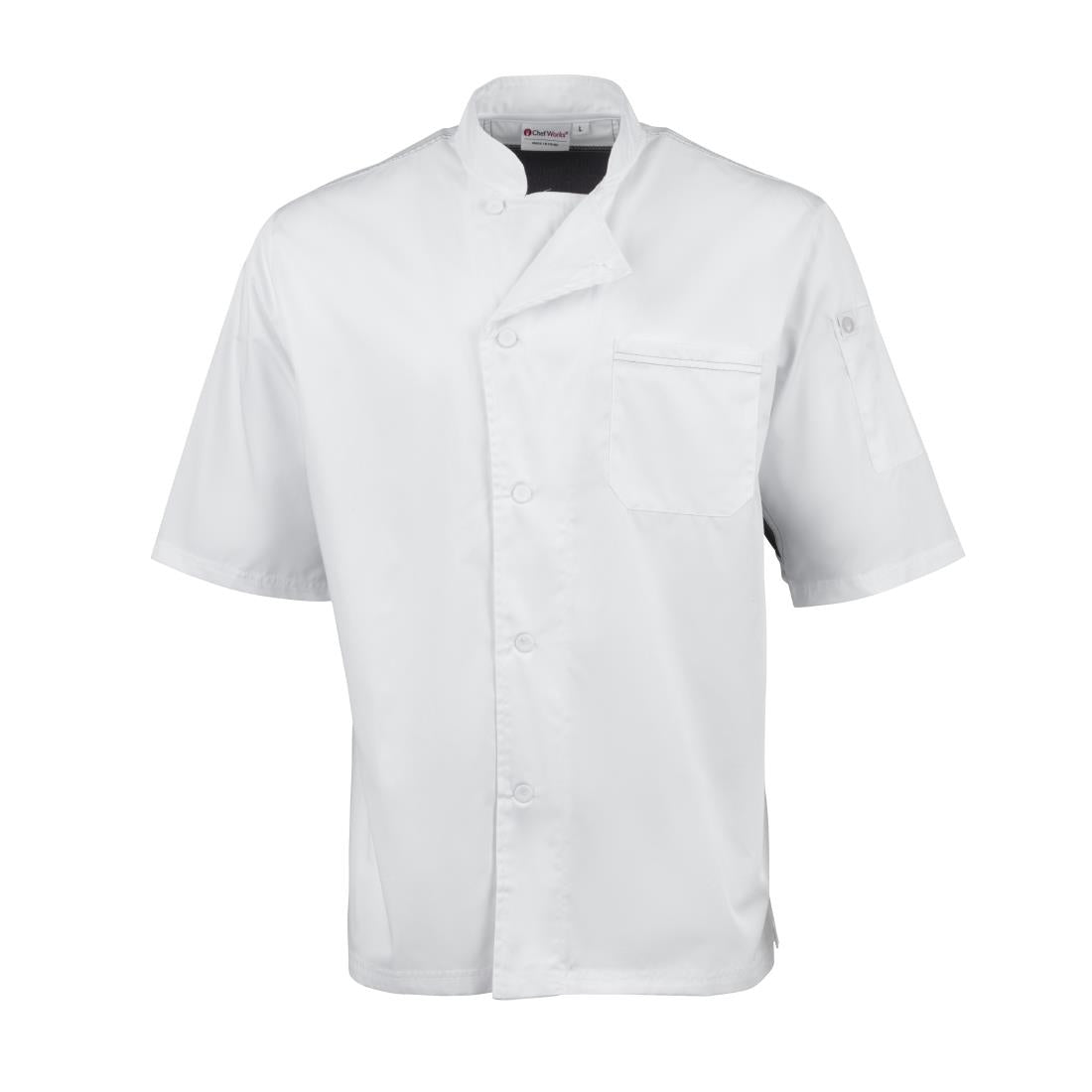 Chef Works Valais Unisex Chefs Jacket White product image