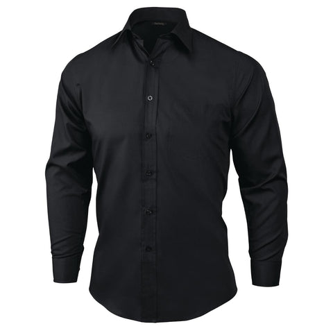 Chef Works Unisex Long Sleeve Shirt Black product image