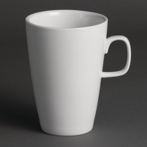 Olympia Whiteware Latte Mugs 400ml 14oz product image
