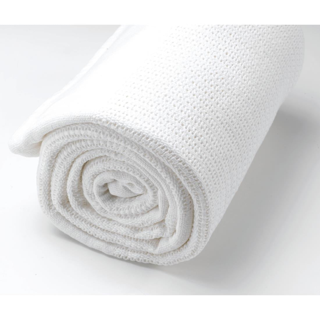 Mitre Essentials Cellular Blanket White product image