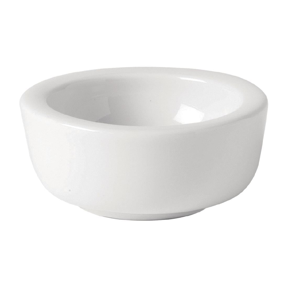 Utopia Titan Butter Dishes White 65mm product image