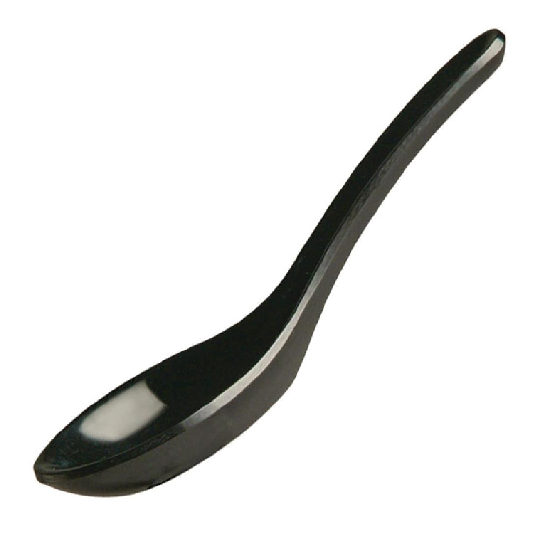 APS Hong Kong Oriental Melamine Spoon Black product image