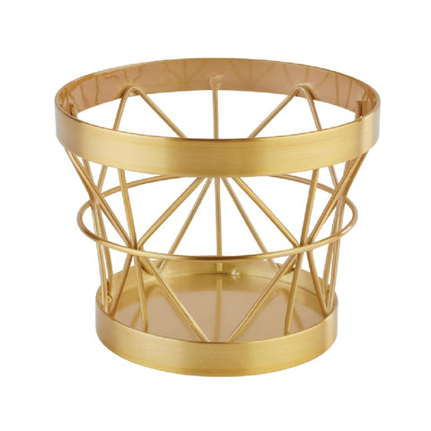 APS+ Metal Basket Gold Brushed 80 x 105mm