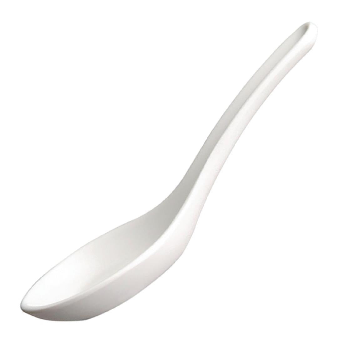 APS Hong Kong Oriental Melamine Spoon White product image