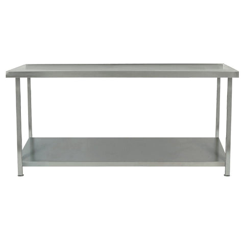 Parry Fully Welded Stainless Steel Centre Table with Undershelf 900x600mm