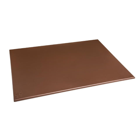 Hygiplas High Density Brown Chopping Board Large