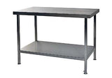 Designline 700mm Deep Centre & Wall Stainless Steel Tables With Undershelf