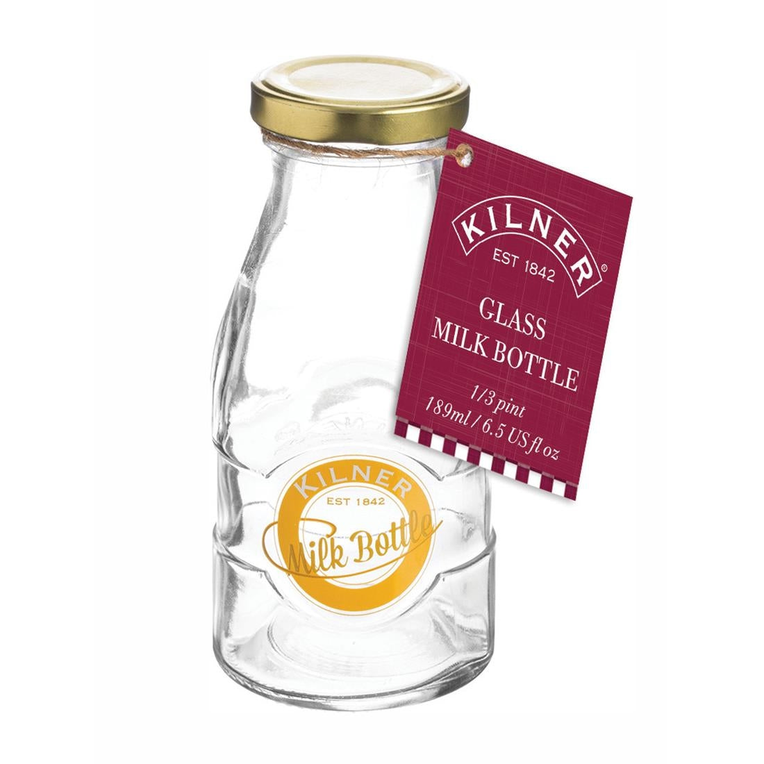 Kilner Mini Milk Bottle 189ml product image