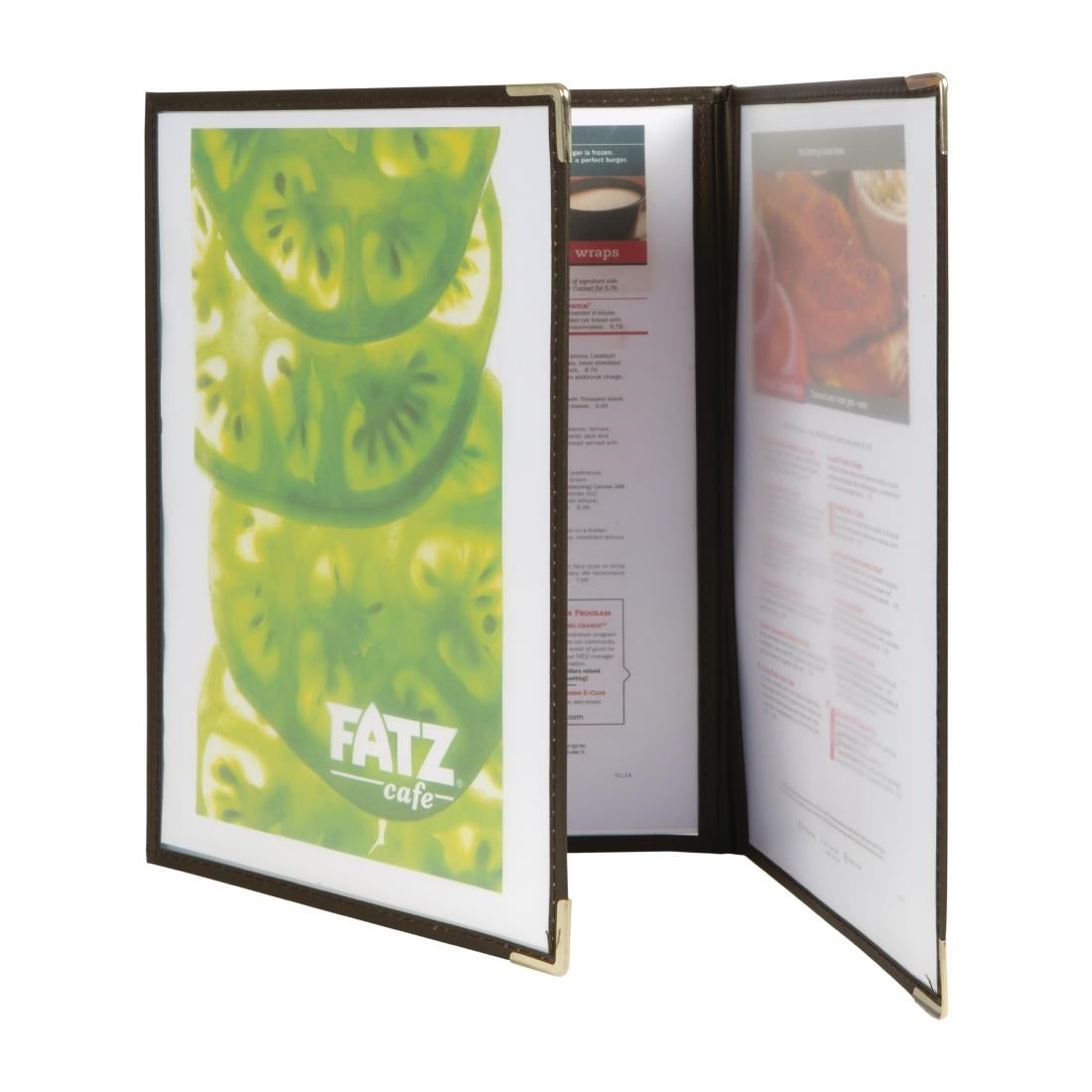 Securit Crystal Double Sided Menu Cover A4 product image