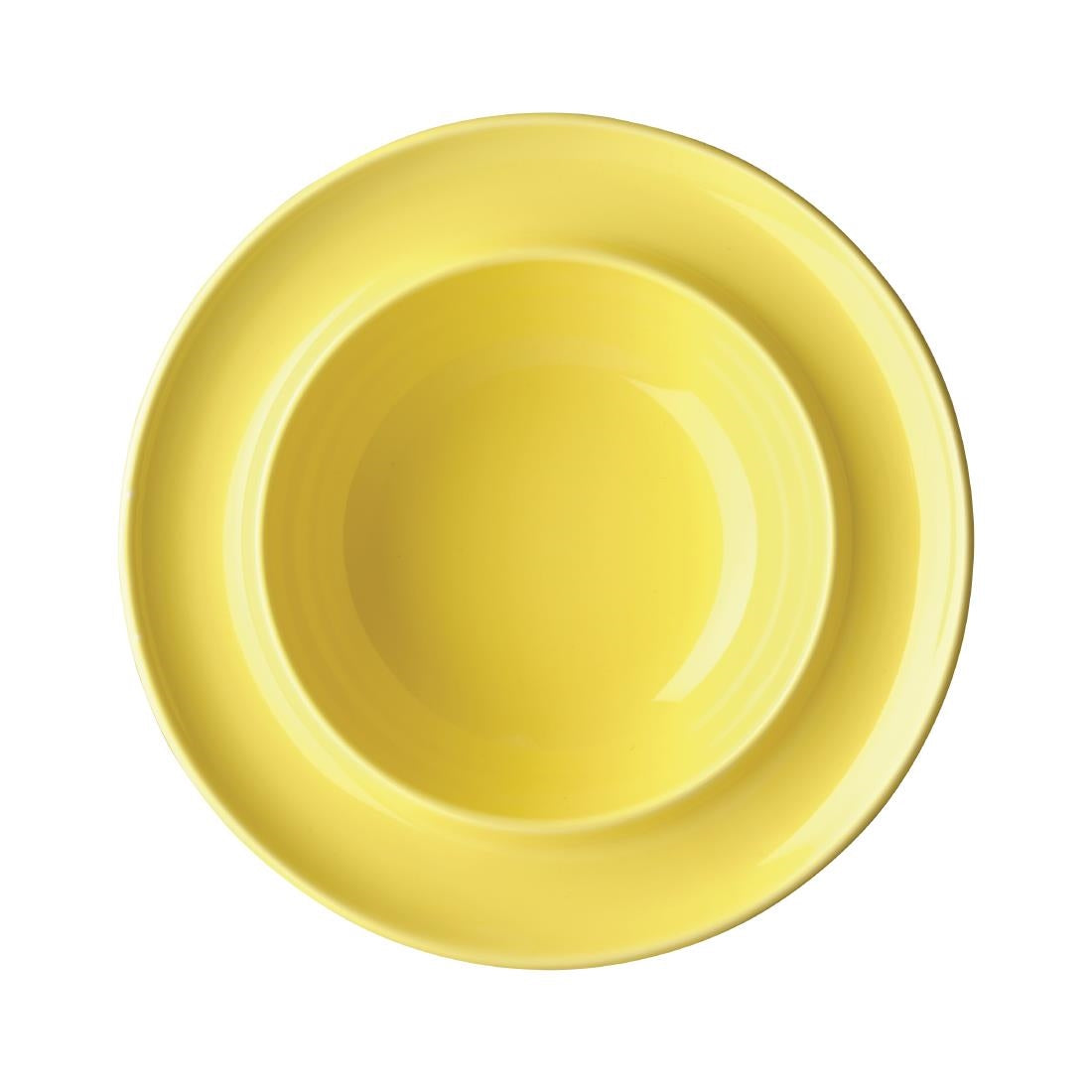 Olympia Heritage Raised Rim Bowls Yellow product image