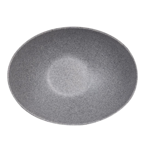 Churchill  Melamine Moonstone Bowl Granite 355mm (Pack of 2)