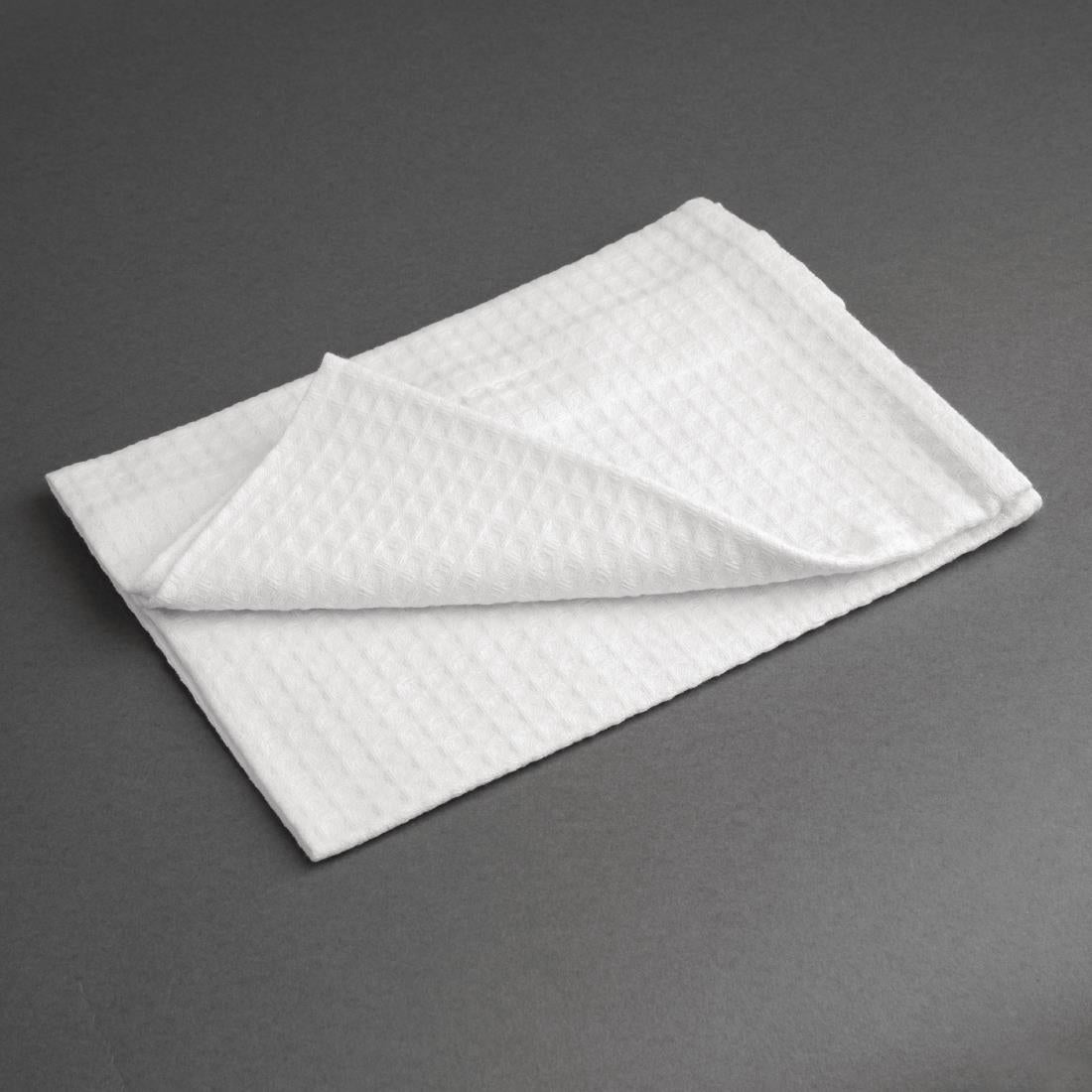 Vogue Cloths White Honeycomb Weave product image