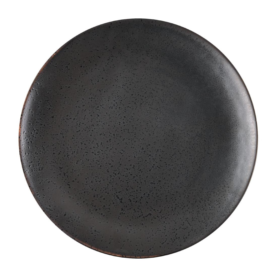 Olympia Fusion Round Black Coupe Plate 270mm product image