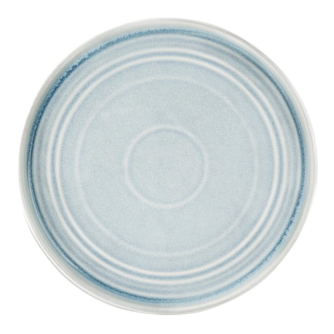 Olympia Cavolo Ice Blue Flat Round Plate - product image
