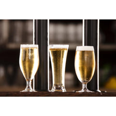 Olympia Stemmed Beer Glasses 420ml (Pack of 6)