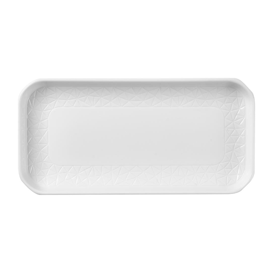 Churchill Alchemy Abstract White Deep Oblong product image