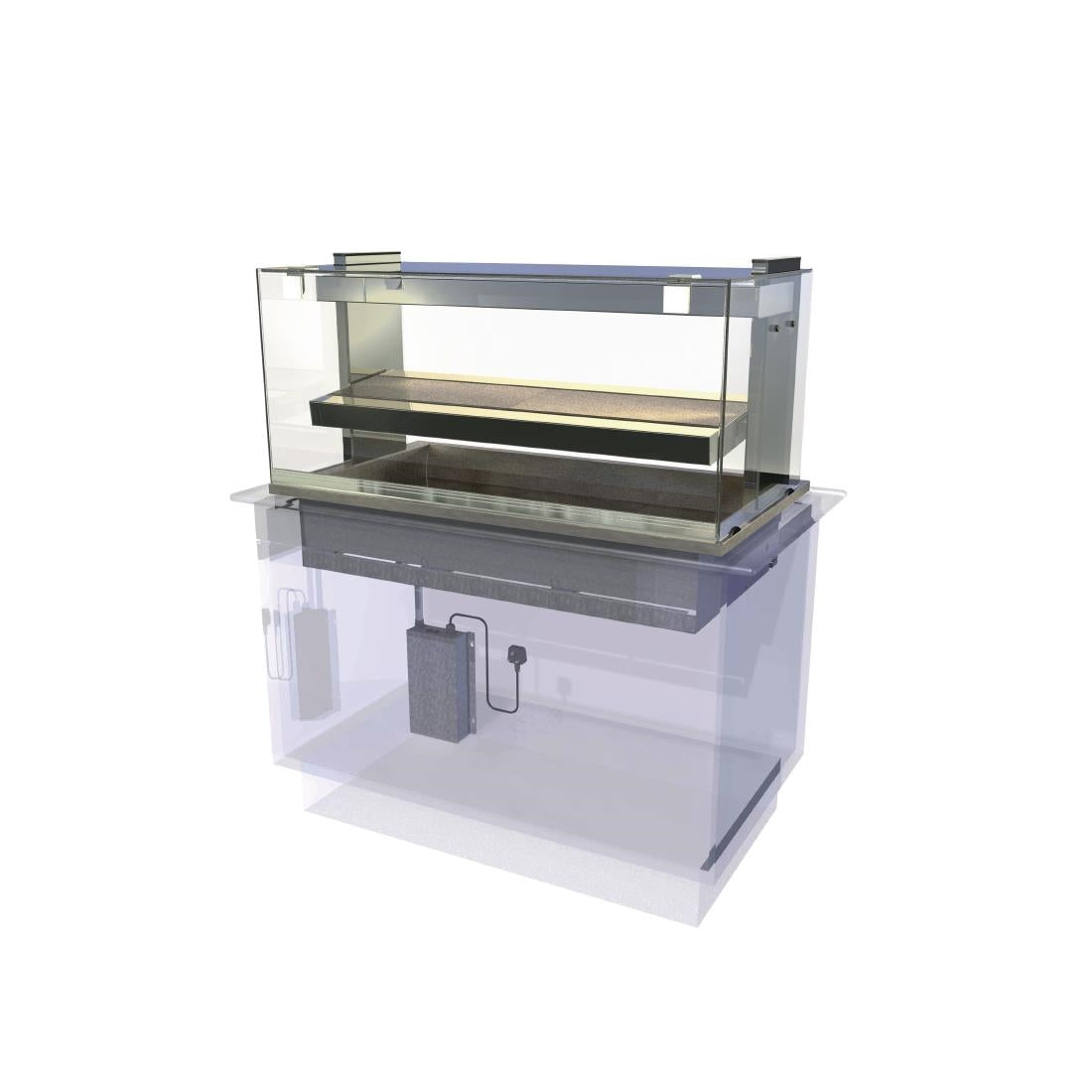 Kubus Drop In Heated Serve Over Counter KHDL4 product image