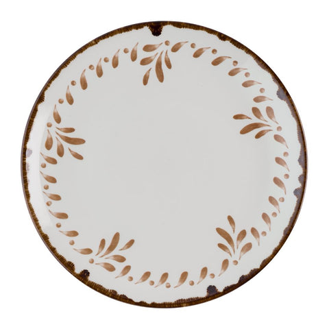 Dudson Harvest Mediterranean Terracotta Coupe Plates 260mm (Pack of 12)