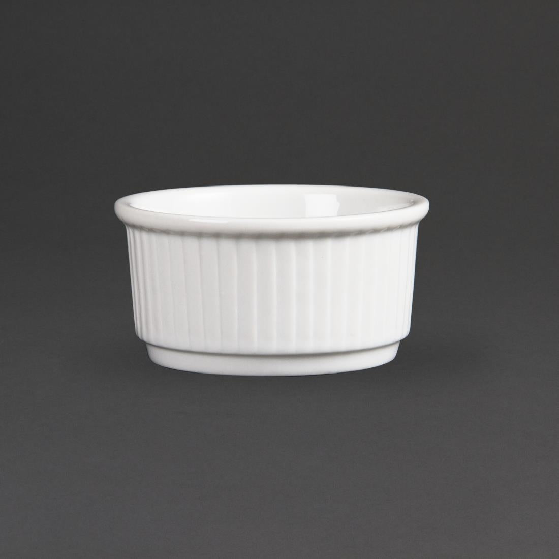 Olympia Whiteware Stacking Ramekins 85mm product image