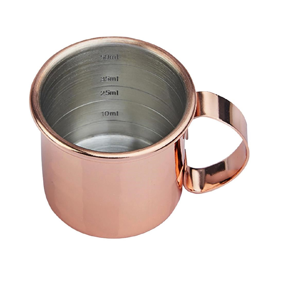 Beaumont Copper Straight Jigger 25/50ml product image