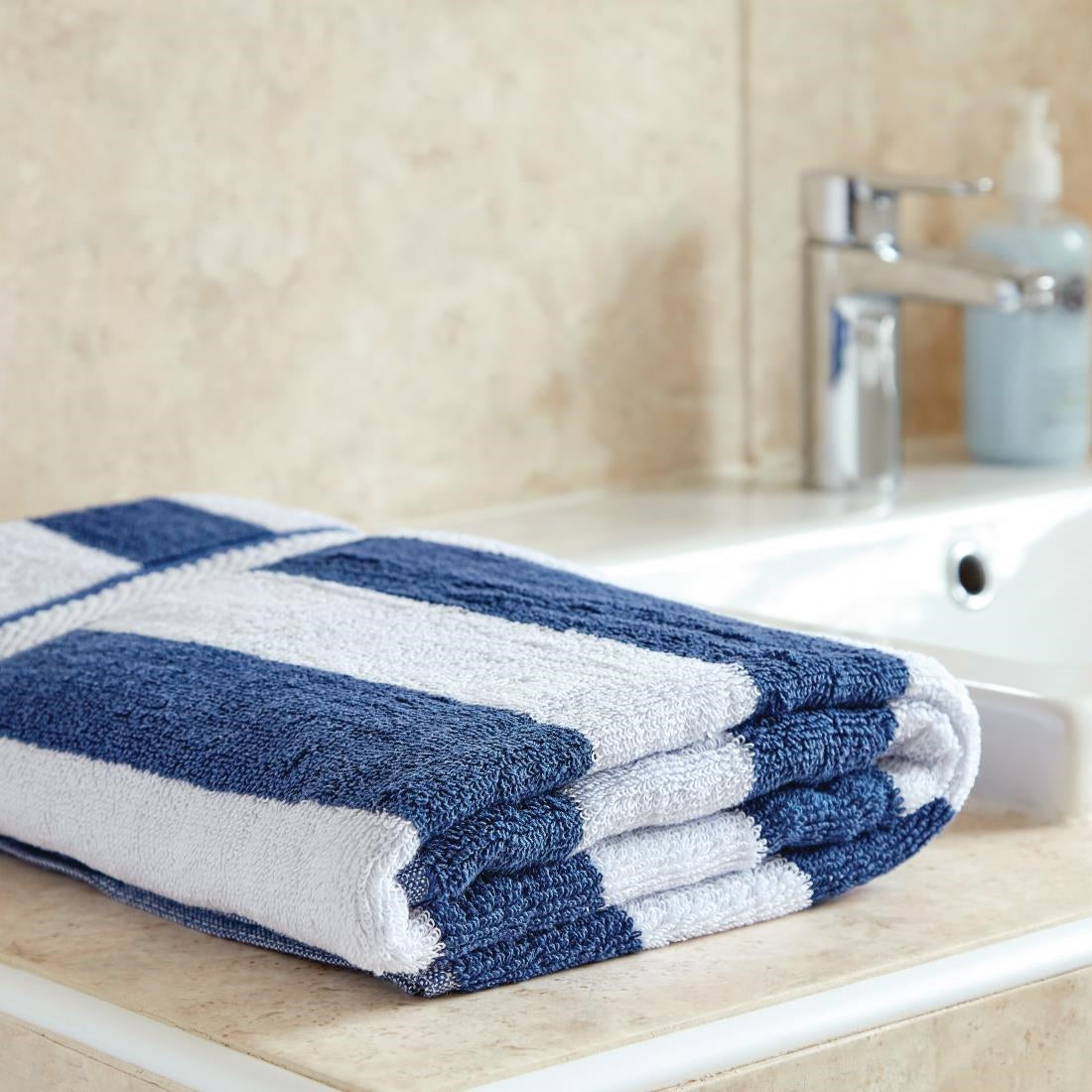 Mitre Comfort Splash Towel Navy product image