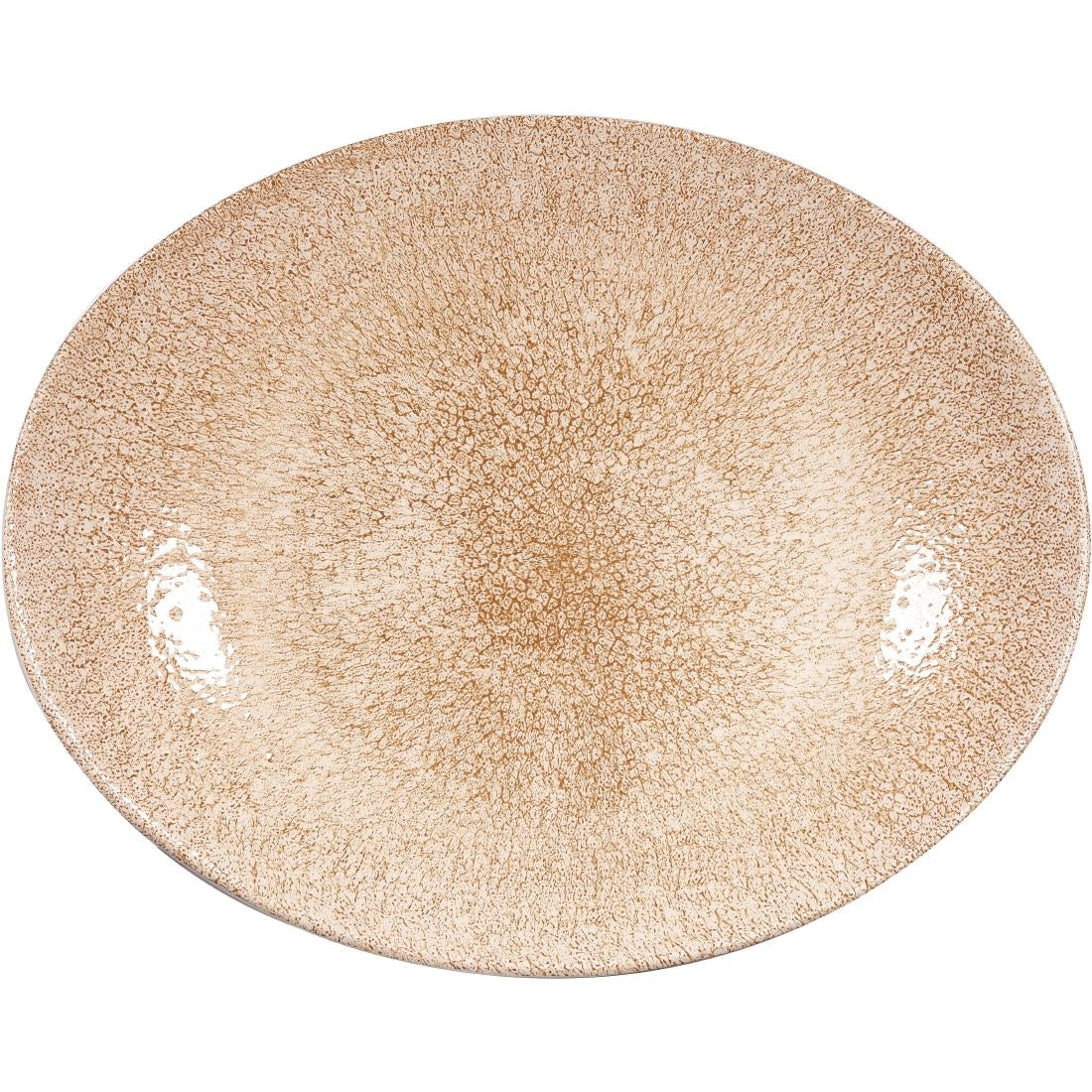 Churchill Studio Prints Raku Oval Coupe Plate product image