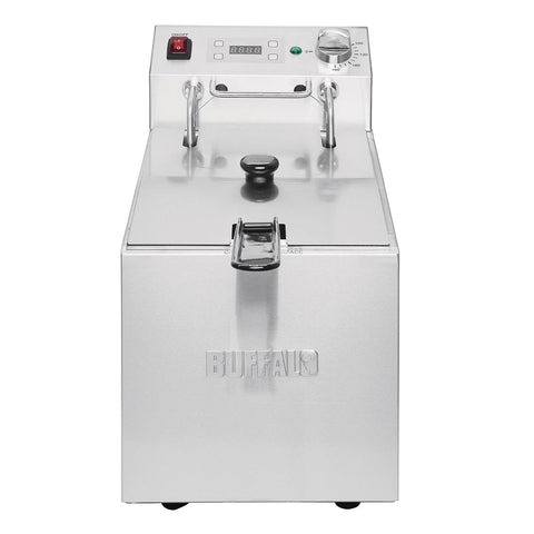 Buffalo Single Tank Single Basket 5Ltr Countertop Fryer with Timer 2.8kW