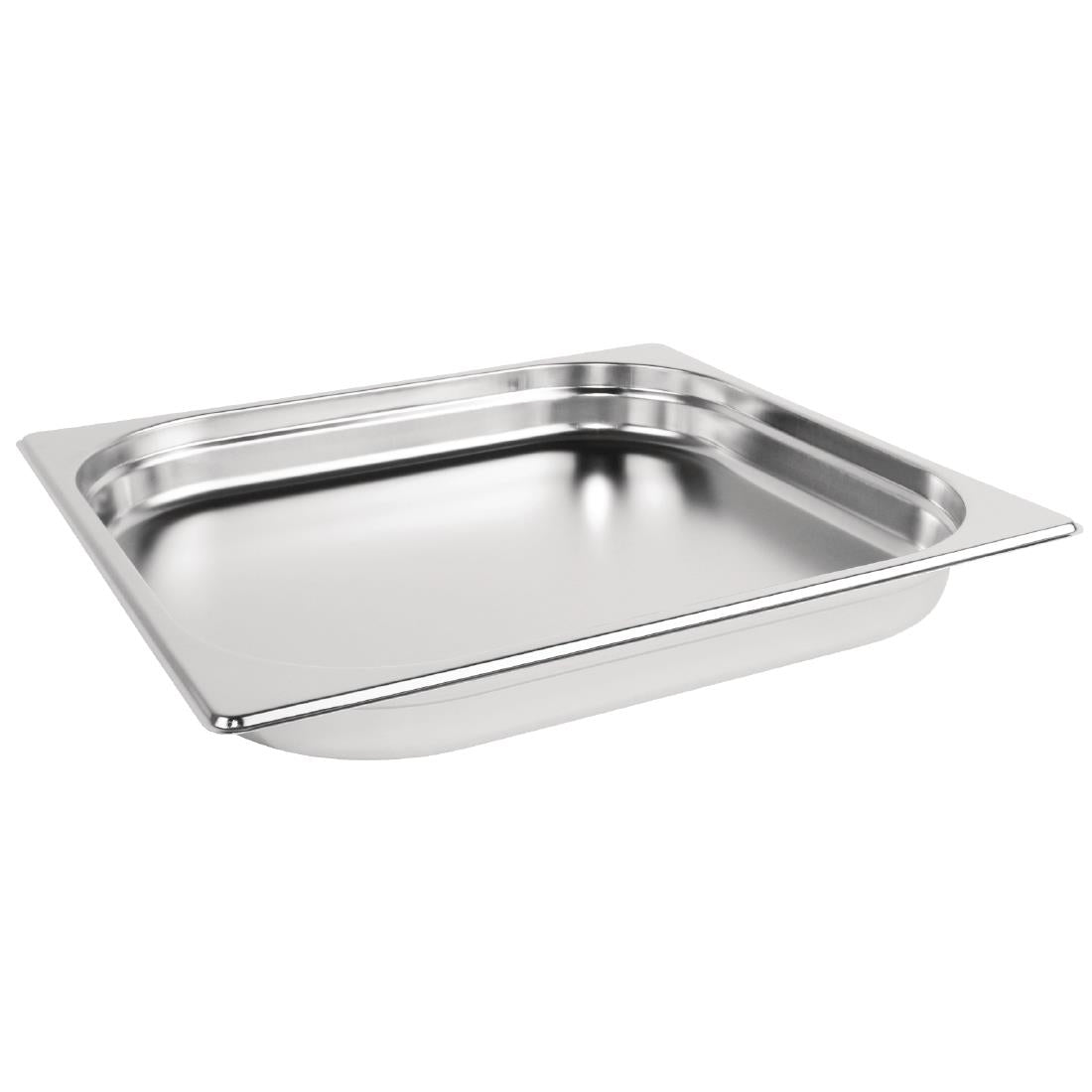 Vogue Stainless Steel 2/3 Gastronorm Tray product image