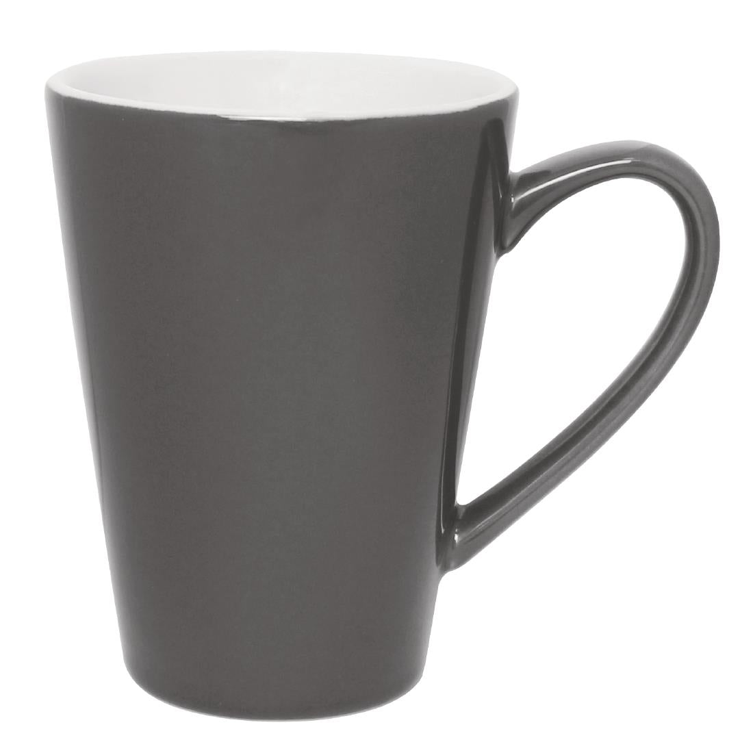 Olympia Cafe Latte Cup Charcoal - 340ml product image