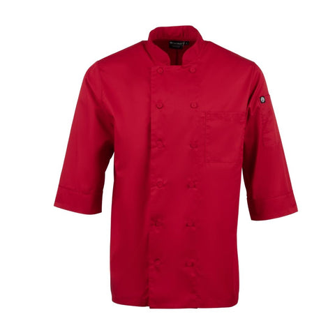 Chef Works Unisex Jacket Red L