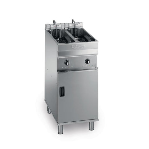 Valentine Twin Tank Twin Basket Free Standing Electric Fryer Evo 2200