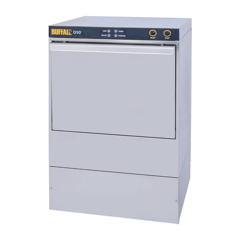 Buffalo Undercounter Dishwasher with Drain Pump 500m x 500mm Baskets